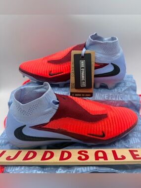 Nike Phantom 6 Elite FG High Scary Good Pack Soccer HJ2147-400 Men's Sz 9

New
